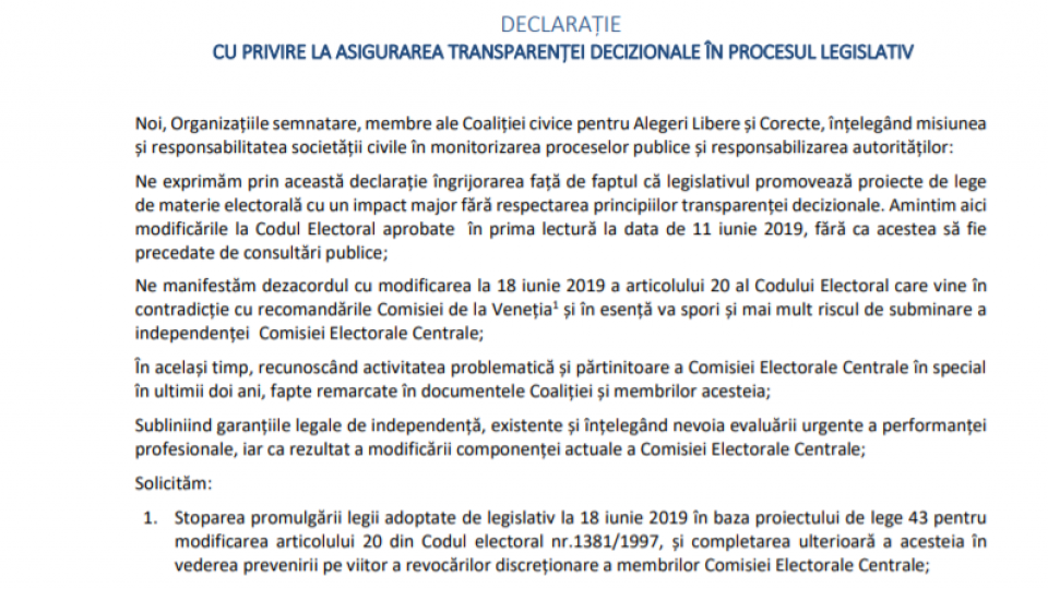 Declaratia
