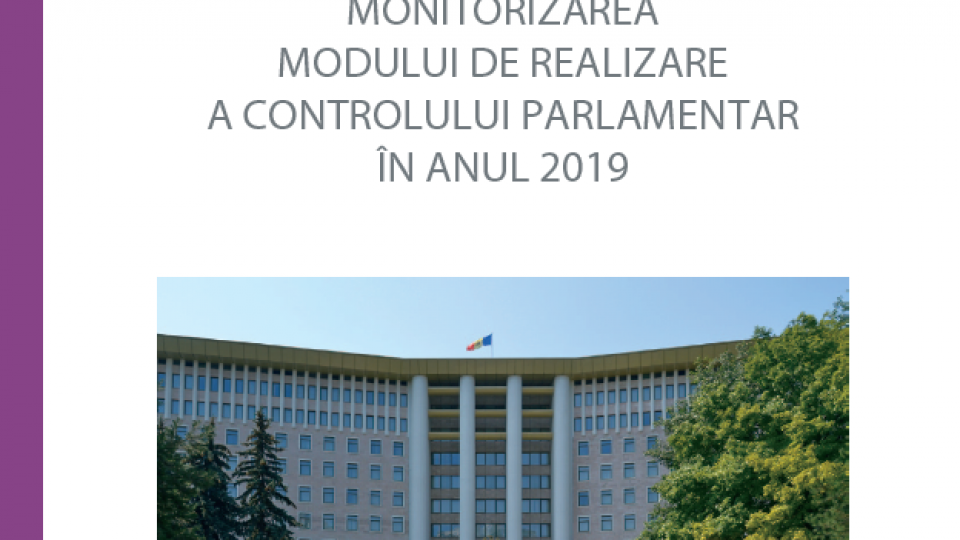 controlul parlamentar