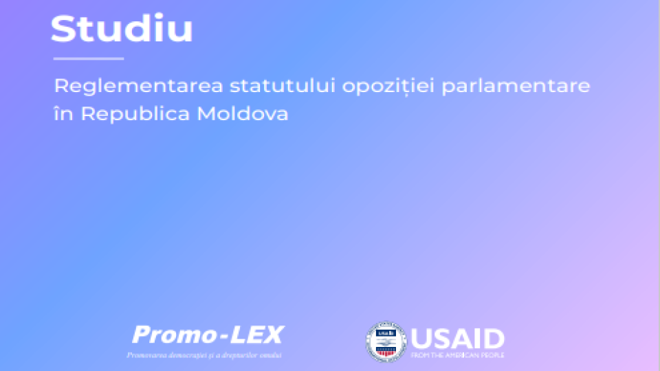 coperta mica studiu opozitie parlamentara